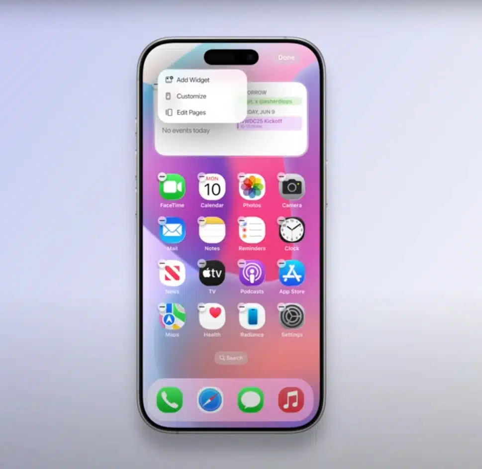 apple เผยฟีเจอร์ใหม่น่าสนใจ iOS 26