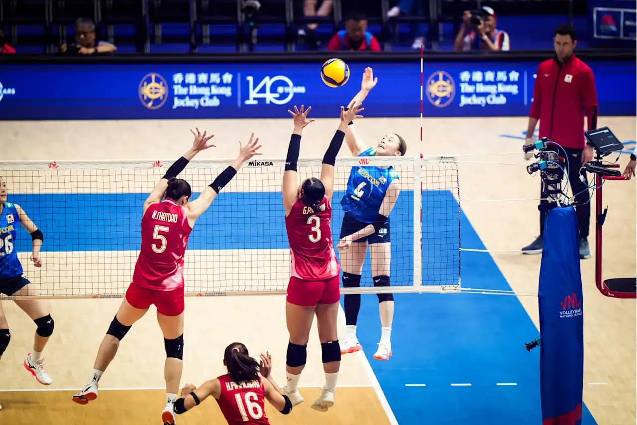 ผลวอลเลย์บอลหญิงไทย ญี่ปุ่น VNL 2025 เซต 2