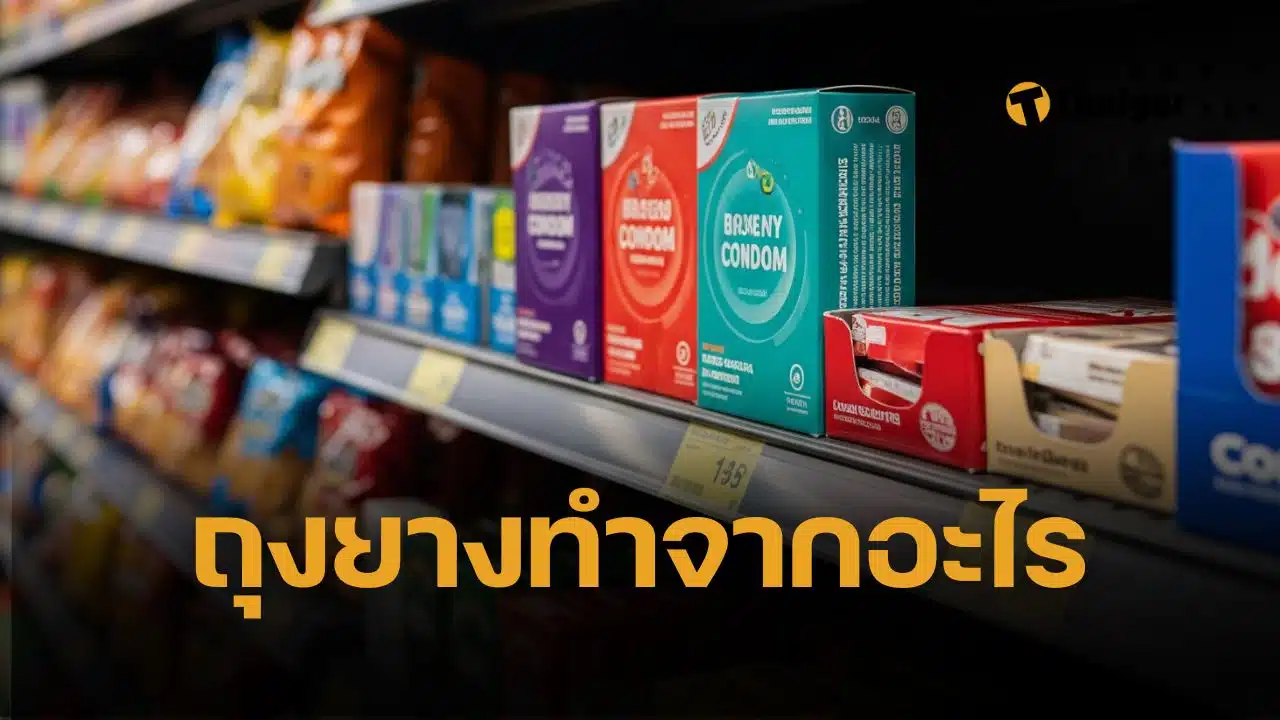 'ถุงยาง' ไม่ได้ทำจากพลาสติก ใช้กี่อันก็ไม่ทำร้ายโลก หลายคนยังเข้าใจผิด