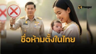 อัปเดต ชื่อห้ามตั้ง 2568 ผิดกฎหมาย พ่อแม่ต้องรู้ กฎหมายไทย ห้ามตั้งชื่อเหมือน-พ้องพระนาม พระมหากษัตริย์ เชื้อพระวงศ์ชั้นสูง ส่วนเมืองนอก ห้ามตั้งชื่อแปลกๆ เพียบ