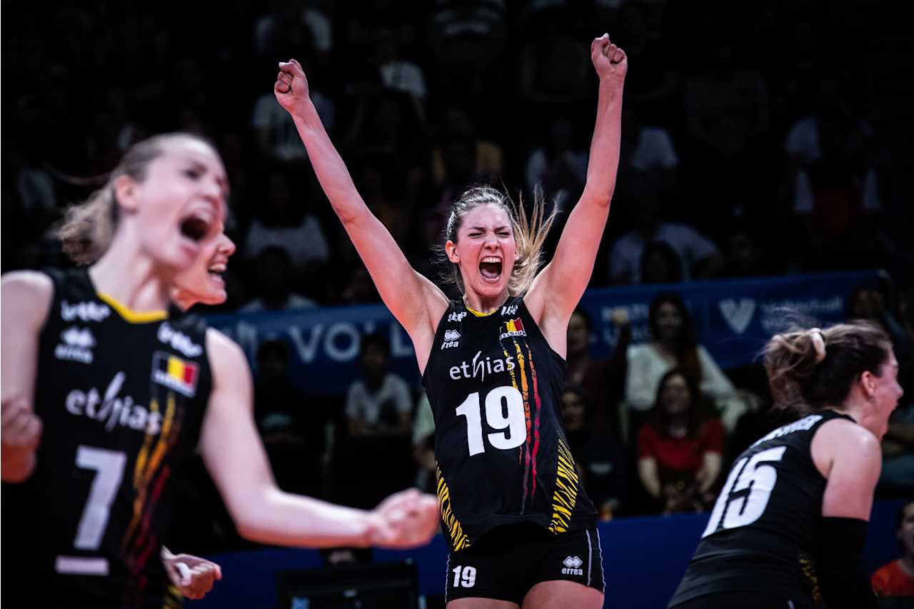 คะแนนอันดับโลกก่อนแข่ง วอลเลย์บอลหญิงไทย ถ้าชนะ เบลเยียม จะได้แต้มบวกเพิ่มกี่คะแนน ศึก วอลเลย์บอลหญิง VNL 2025 