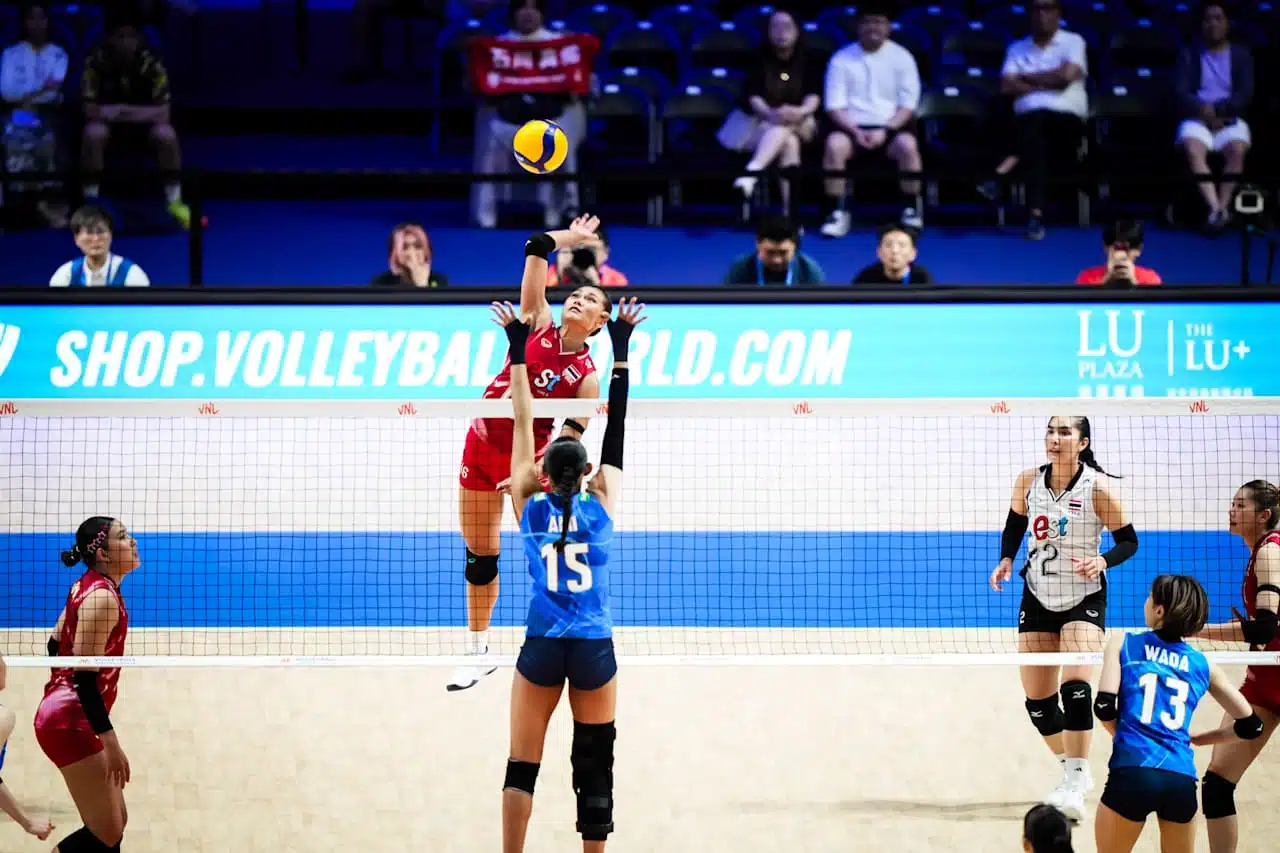 ผลวอลเลย์บอลหญิงไทย ญี่ปุ่น VNL 2025 