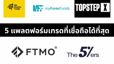 5 อันดับ Prop Firm ที่ได้รับความไว้วางใจจากนักเทรดมืออาชีพมากที่สุดในปี 2025