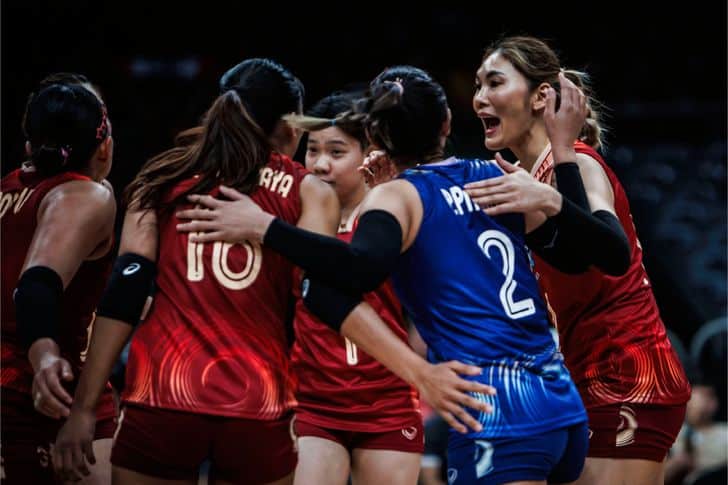 โปรแกรมวอลเลย์บอลหญิงไทย ศึกเนชันส์ ลีก 2025