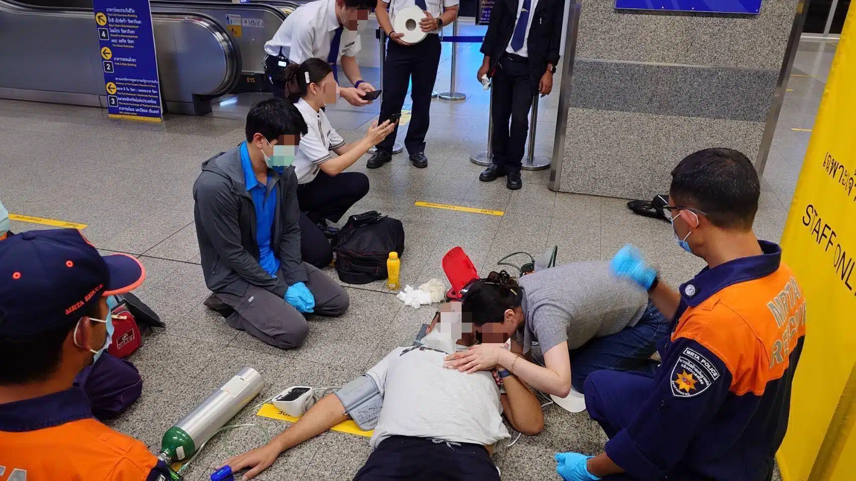ผู้ป่วยได้รับการ CPR ยังไม่ครบ cycle ดี ก็ได้เครื่อง AED