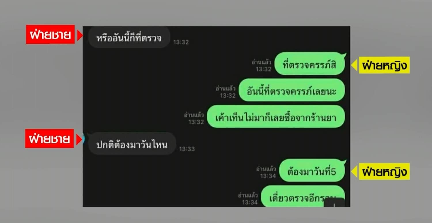 เปิดแชตแฉ นักแสดงซีรีส์วาย โอนเงินหมื่นให้ เหยื่อสาว ไปทำแท้ง