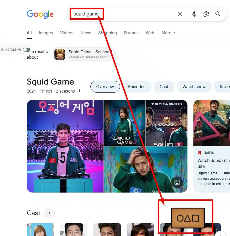 เล่น มินิเกม Squid Game
