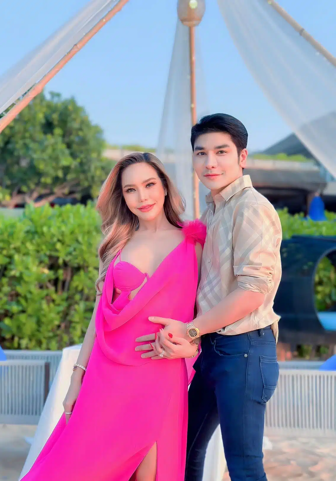 แม่ตั๊ก กรกนก อวยพรวันเกิด ป๋าเบียร์ โพสต์ภาพคู่หวานชื่น ชาวเน็ตแห่ส่งกำลังใจ-1