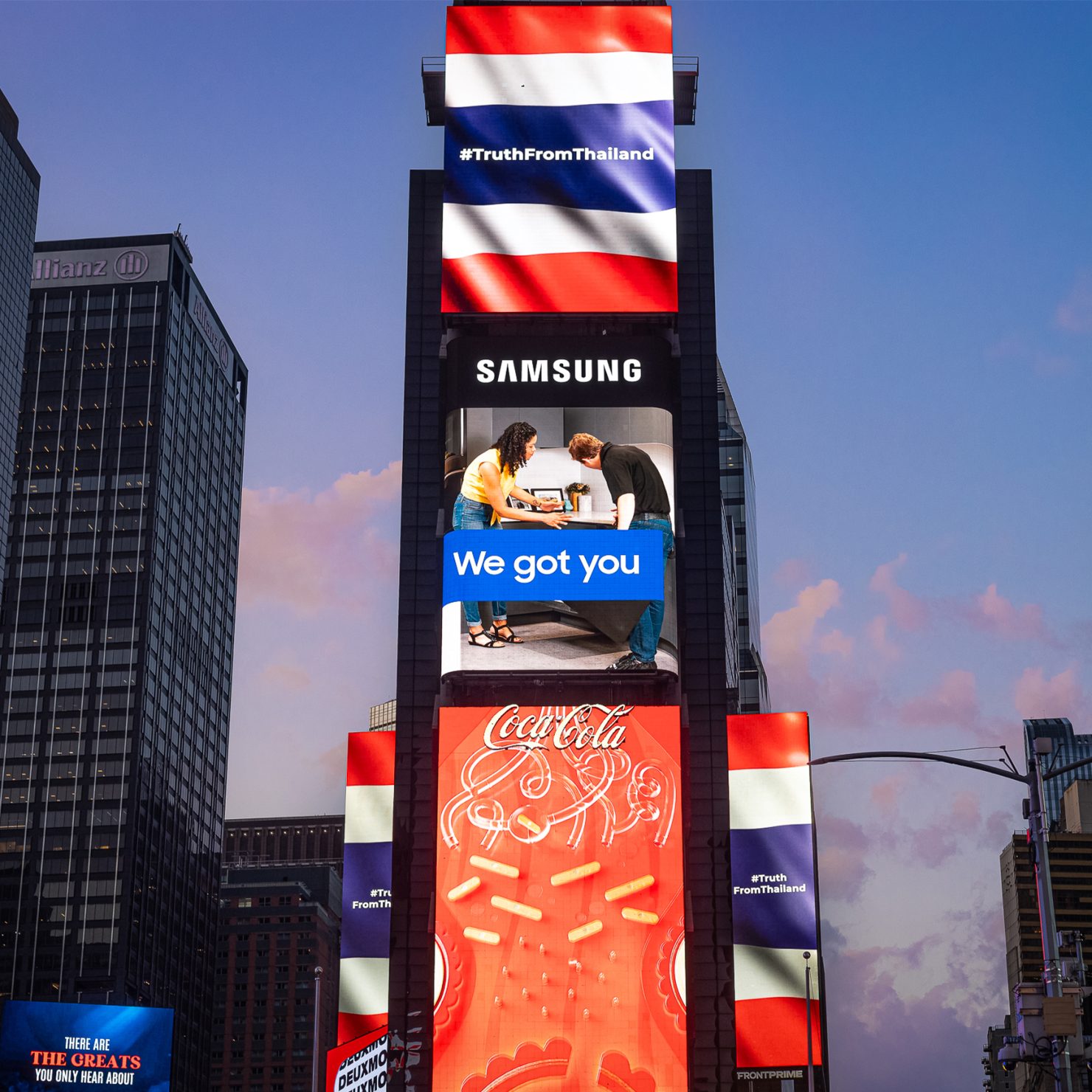 ธงชาติไทย โบกสะบัดกลาง &quot;ไทม์สแควร์&quot; สหรัฐ สุดขนลุก รู้เบื้องหลังคนทำยิ่งทึ่ง บริษัท แพลนบี ดำเนินการ รวมใจคนไทยเป็นหนึ่งเดียวกัน 
