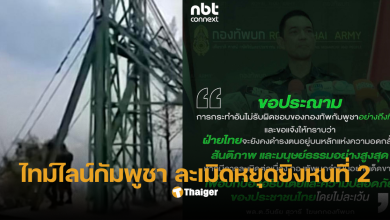 กัมพูชาไม่หยุดยิง