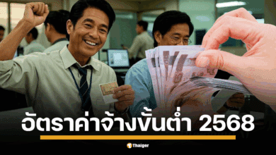 ค่าแรงขั้นต่ำปี 2568 มีผล 1 ม.ค. เช็กเลยจังหวัดไหนได้ค่าแรงสูงสุดที่ 400 บาท และจังหวัดไหนต่ำสุดที่ 337 บาท