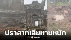 ปราสาทพระวิหารเสียหายหนักหลังปะทะ