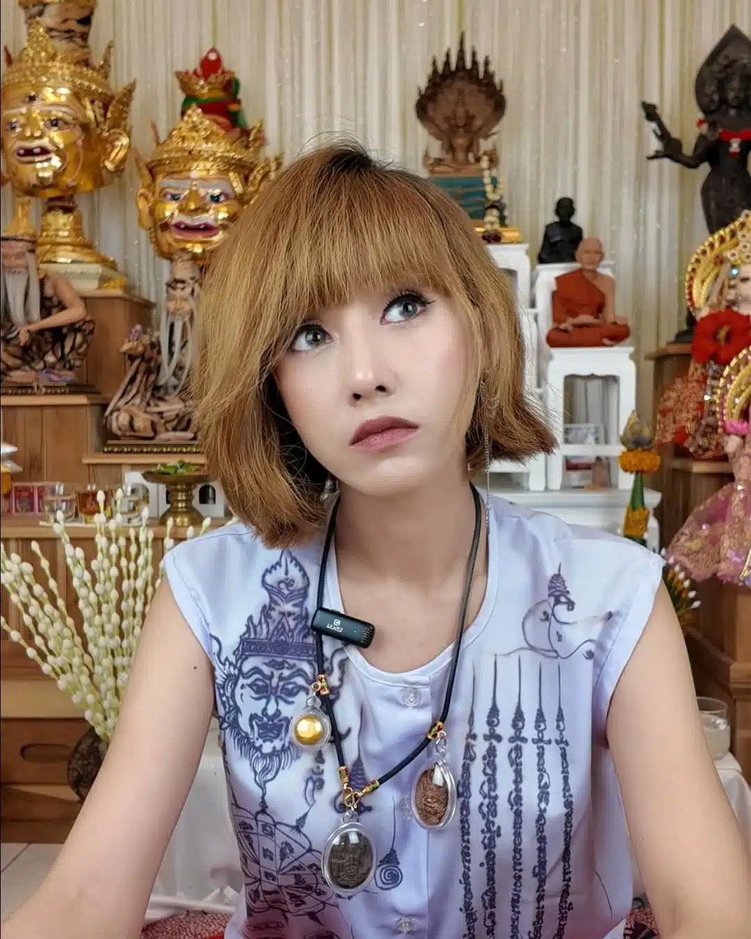 แพร วรภร อดีตดาราช่อง 7 ผันตัวเป็นร่างทรง