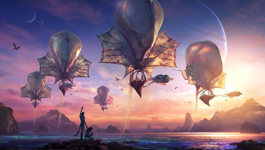 ฉากในภาพยนตร์เรื่อง avatar fire and ash
