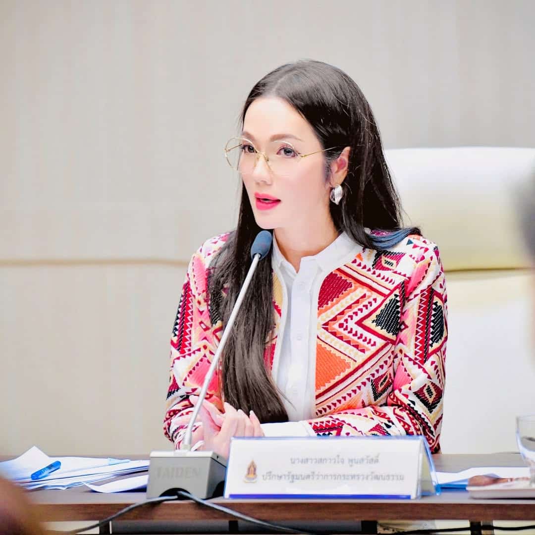 ครม.เห็นชอบแต่งตั้ง &quot;อ๋อม สกาวใจ&quot; นั่งเก้าอี้ที่ปรึกษา รมว.วัฒนธรรม ลุยงานเคียงข้างนายกฯ อิ๊งค์-2