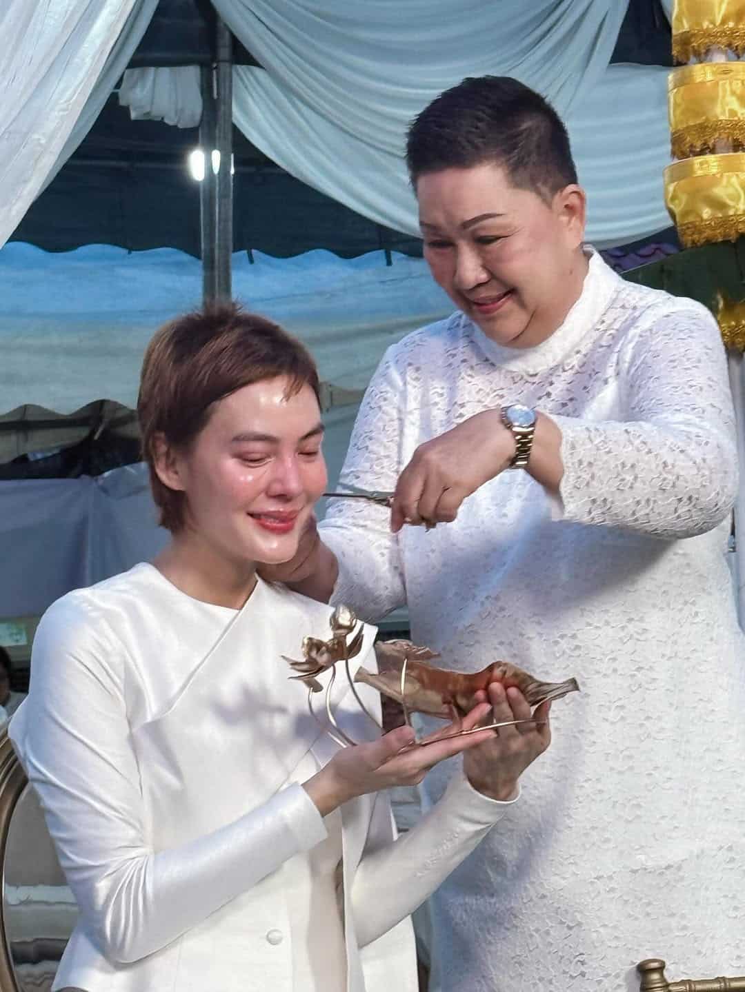 เจนี่ เทียนโพธิ์สุวรรณ เข้ารับการบรรพชาเป็นสามเณรีแล้ว มีฉายาทางธรรมว่า ธัมมกัลยาณี-5