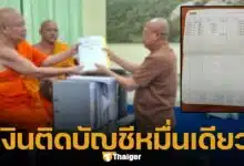 ทิดประดิษฐ์ โผล่คืนเอกสารวัด พร้อมโชว์ยอดเงินในบัญชีหลักหมื่น ลั่น กันคนใส่ความ