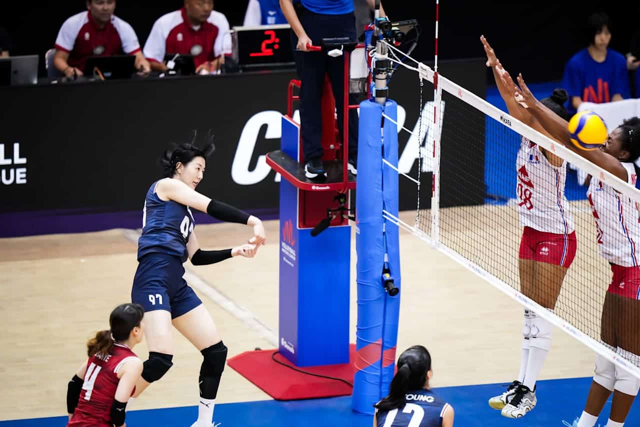 วอลเลย์บอลหญิงเกาหลีใต้หญิงตกชั้น VNL 2025 อย่างเป็นทางการ เตรียมหล่นไปแข่งเนชันส์คัพปีหน้า