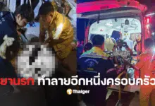 ลูกทรพีขโมยข้าว แทงพ่อ