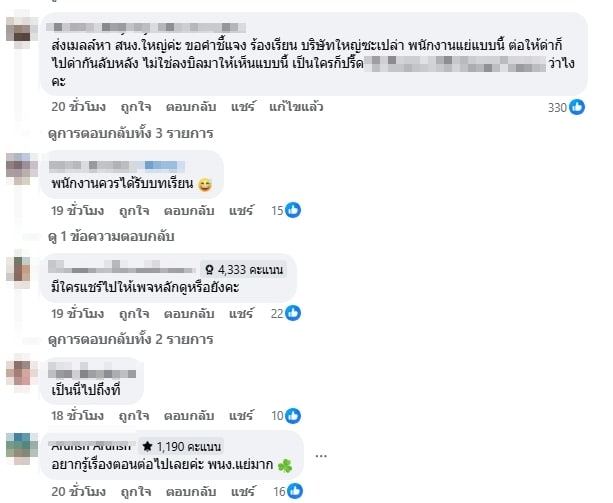 ความเห็นชาวเน็ต