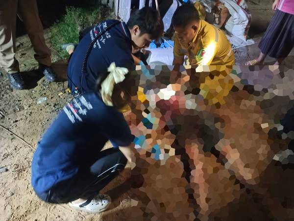 นายประวิทย์ อายุ 53 ปี บิดาของนายวันชนะ ผู้ก่อเหตุสลด