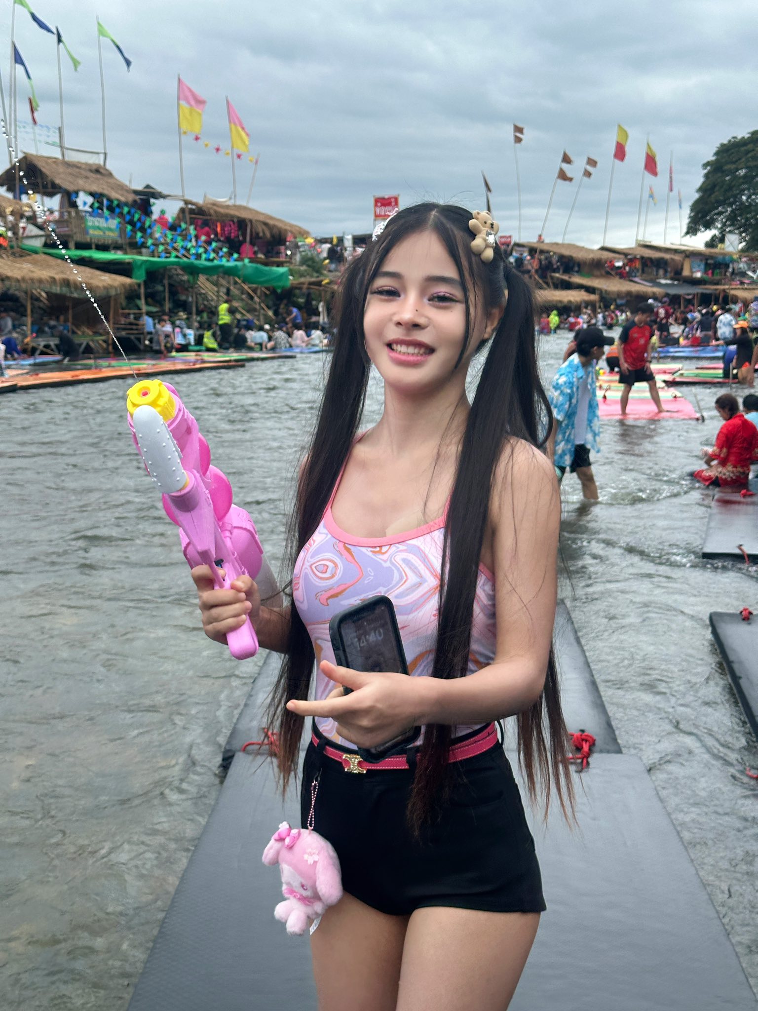 น้องเต้าหู้เล่นน้ำสงกรานต์