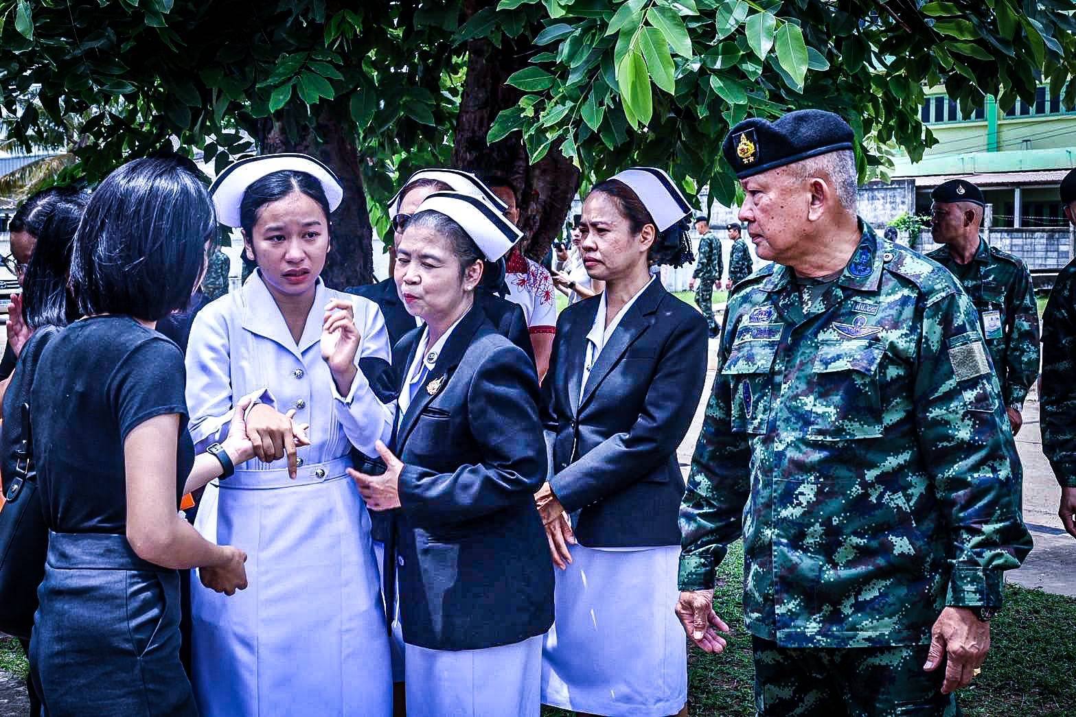 พยาบาล รับศพทหารกล้า