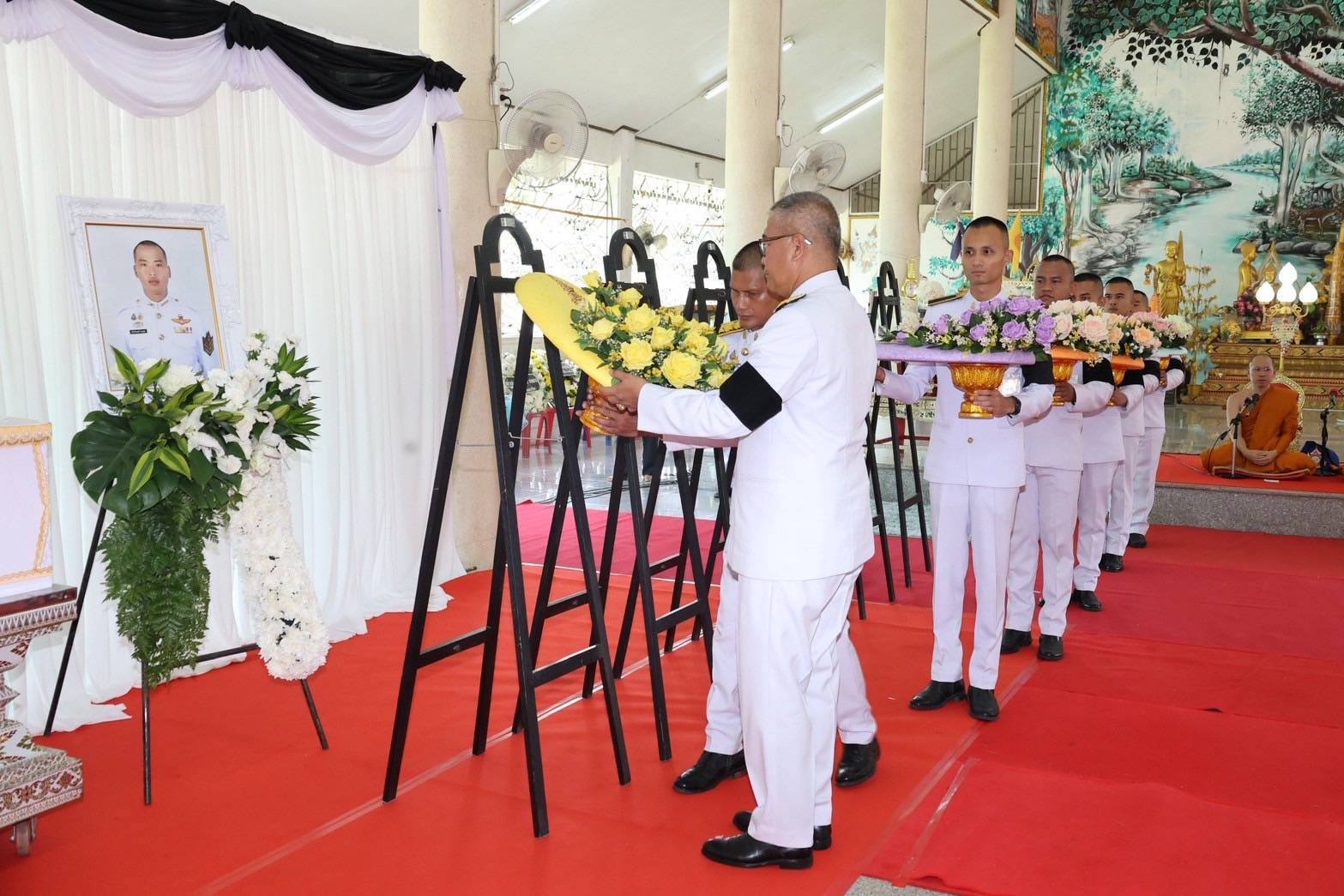 พิธีพระราชทานน้ำหลวงอาบศพ ทหารกล้าชายแดนวันนี้