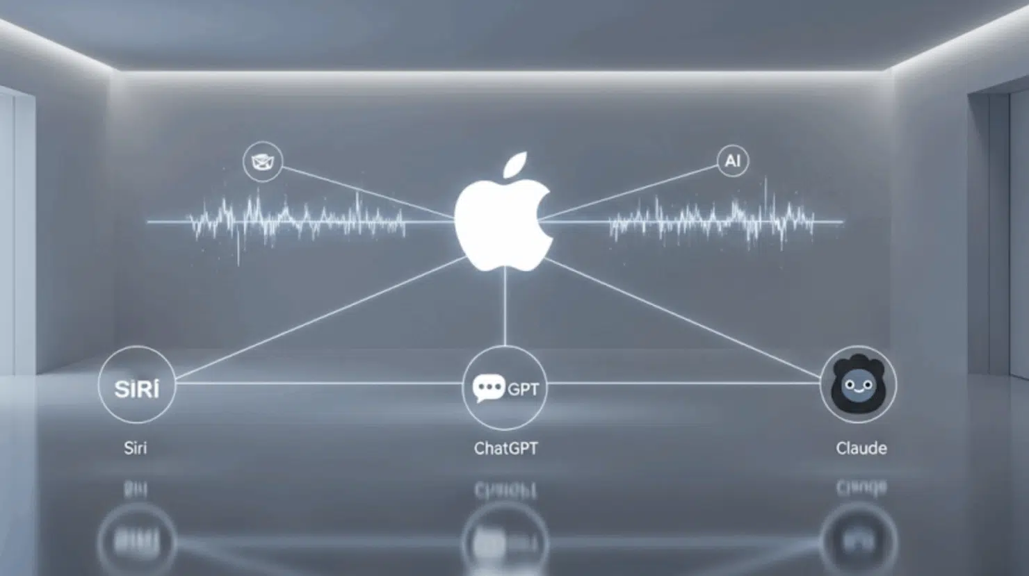 Apple ได้ขอให้ทั้ง Anthropic เจ้าของ Claude และ OpenAI เจ้าของ ChatGPTเริ่มฝึกฝนโมเดล Siri