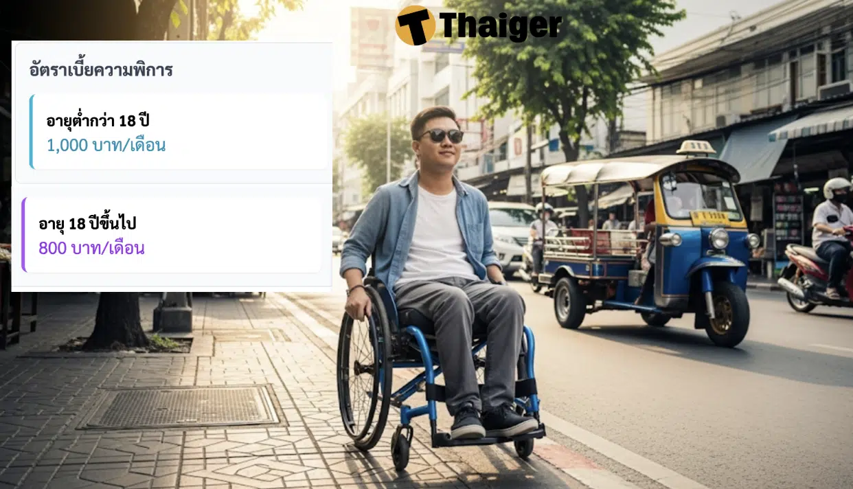 วิธีขึ้นทะเบียนคนพิการรายใหม่ รับเงินสูงสุด 1,000 บาท