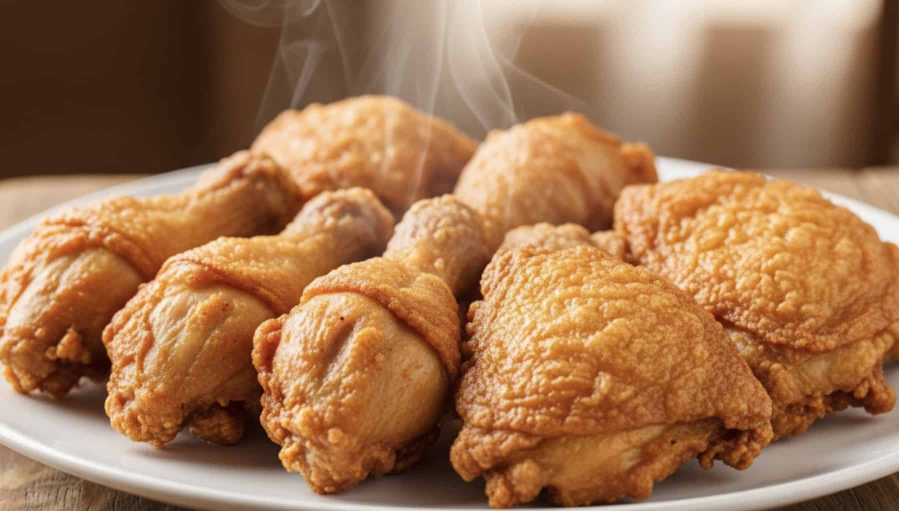 ไก่ทอด ไขมันสูง