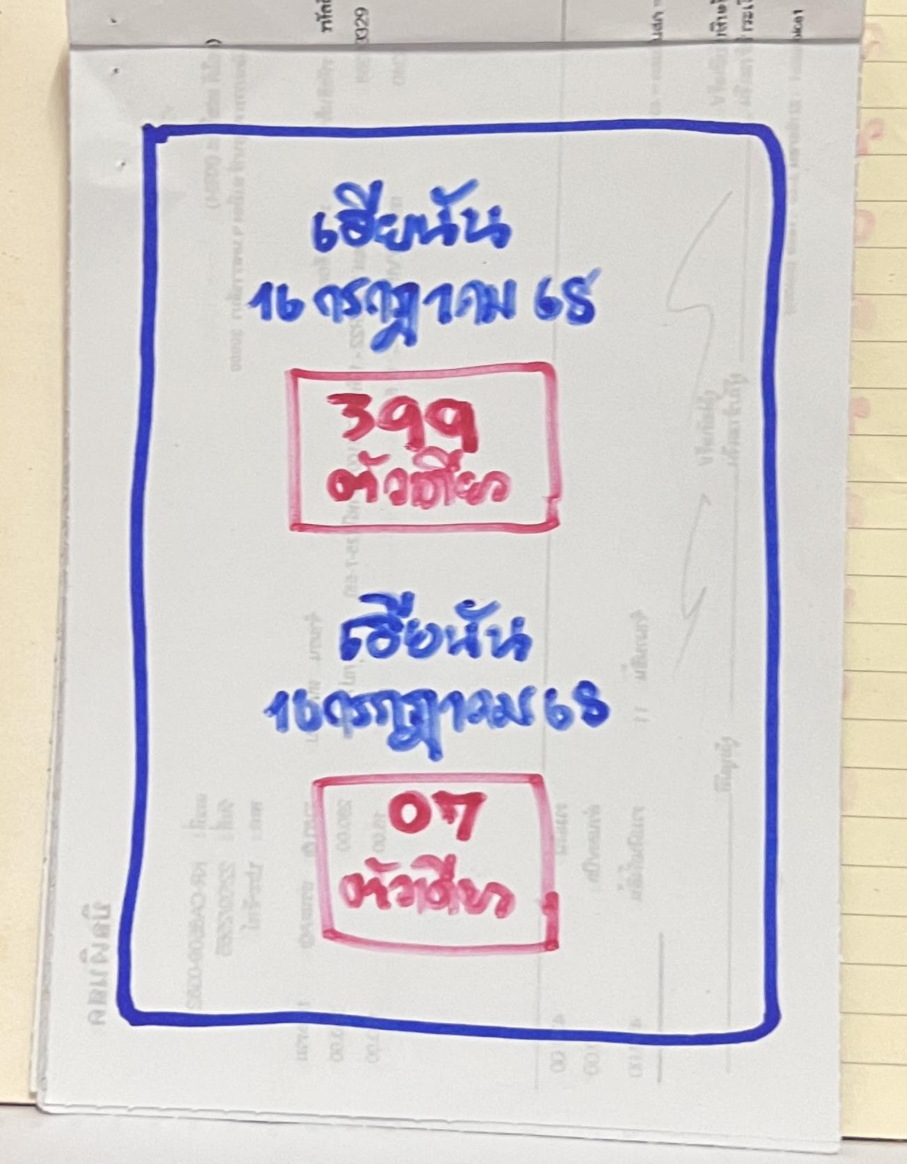 เลขเด็ด เฮียนัน งวด 16 7 68