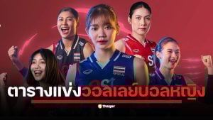 วันนี้เจอกัน! โปรแกรมวอลเลย์บอลหญิง ชิงแชมป์โลก 2025 วันนี้อาทิตย์ที่ 24 สิงหาคม 2568 ไทยดวลสวีเดน อิตาลีบู๊คิวบา ห้ามพลาด คืนนี้ 20.30 น.