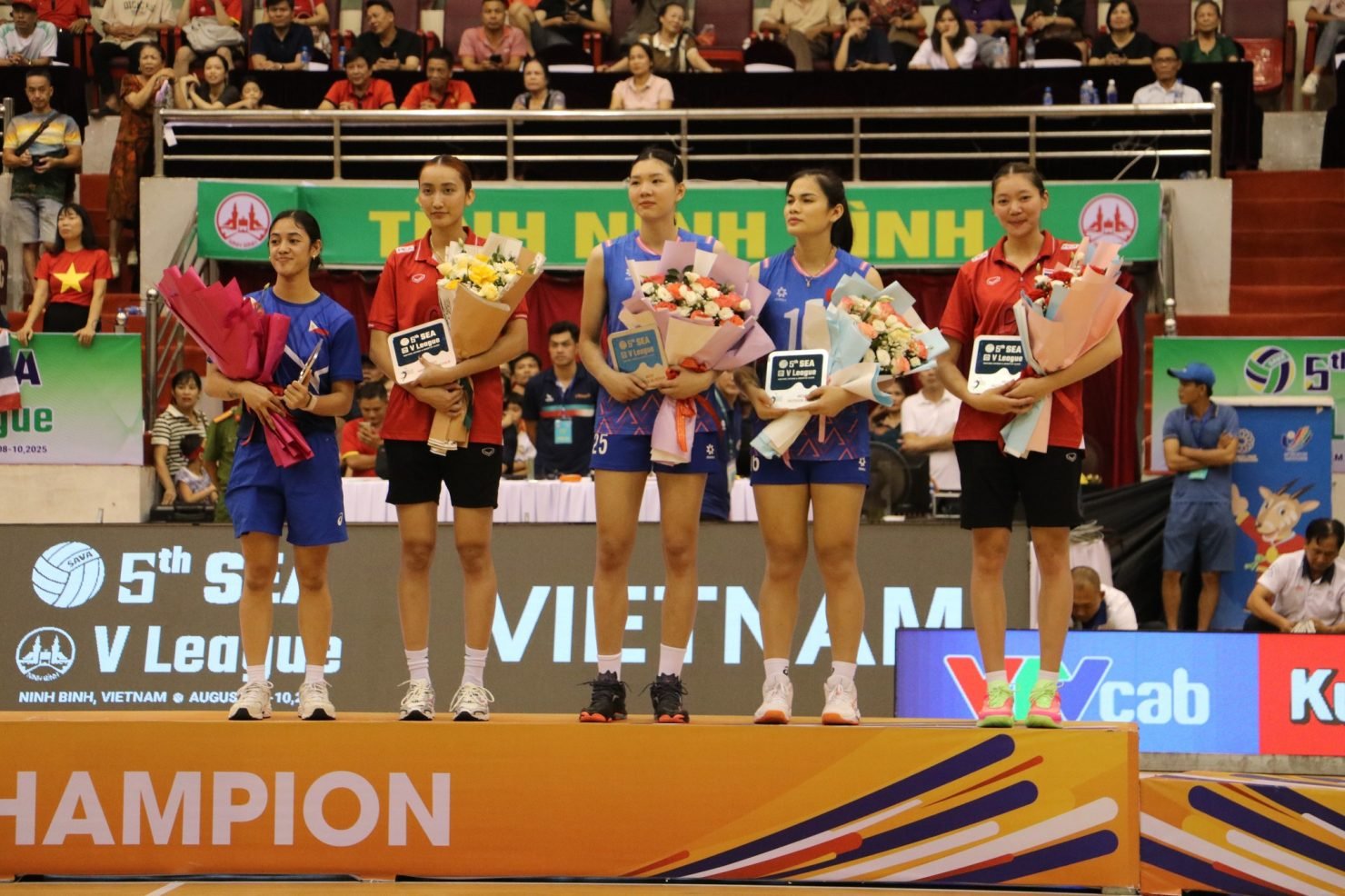 รางวัลรายบุคคล วอลเลย์บอลหญิงไทย เวียดนาม ซีวีลีก 2025