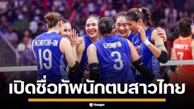 เปิดรายชื่อ 14 นักวอลเลย์บอลหญิงทีมชาติไทย ลุยศึกชิงแชมป์โลก 2025 รอบแรก