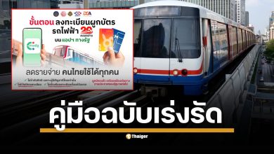 โครงการรถไฟฟ้า 20 บาทตลอดสายจะเริ่มเปิดให้ลงทะเบียนในเวลา 00.01 น. ของวันที่ 25 ส.ค. 2568 เปิดขั้นตอนการลงทะเบียนและวิธีผูกบัตรโดยสารอย่างละเอียด ทั้งบัตร Rabbit และบัตร EMV