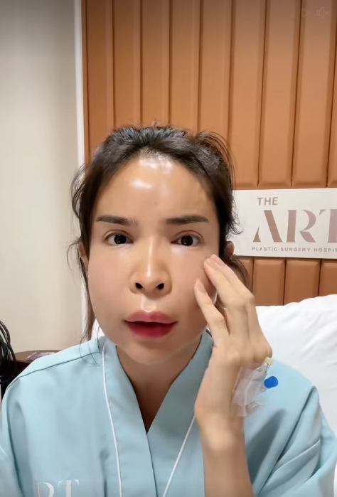 นัท นิสามณี แชร์อุทาหรณ์ ฉีดหน้ากับหมอกระเป๋า สุดท้ายเน่า ต้องเข้าผ่าตัดด่วน-4