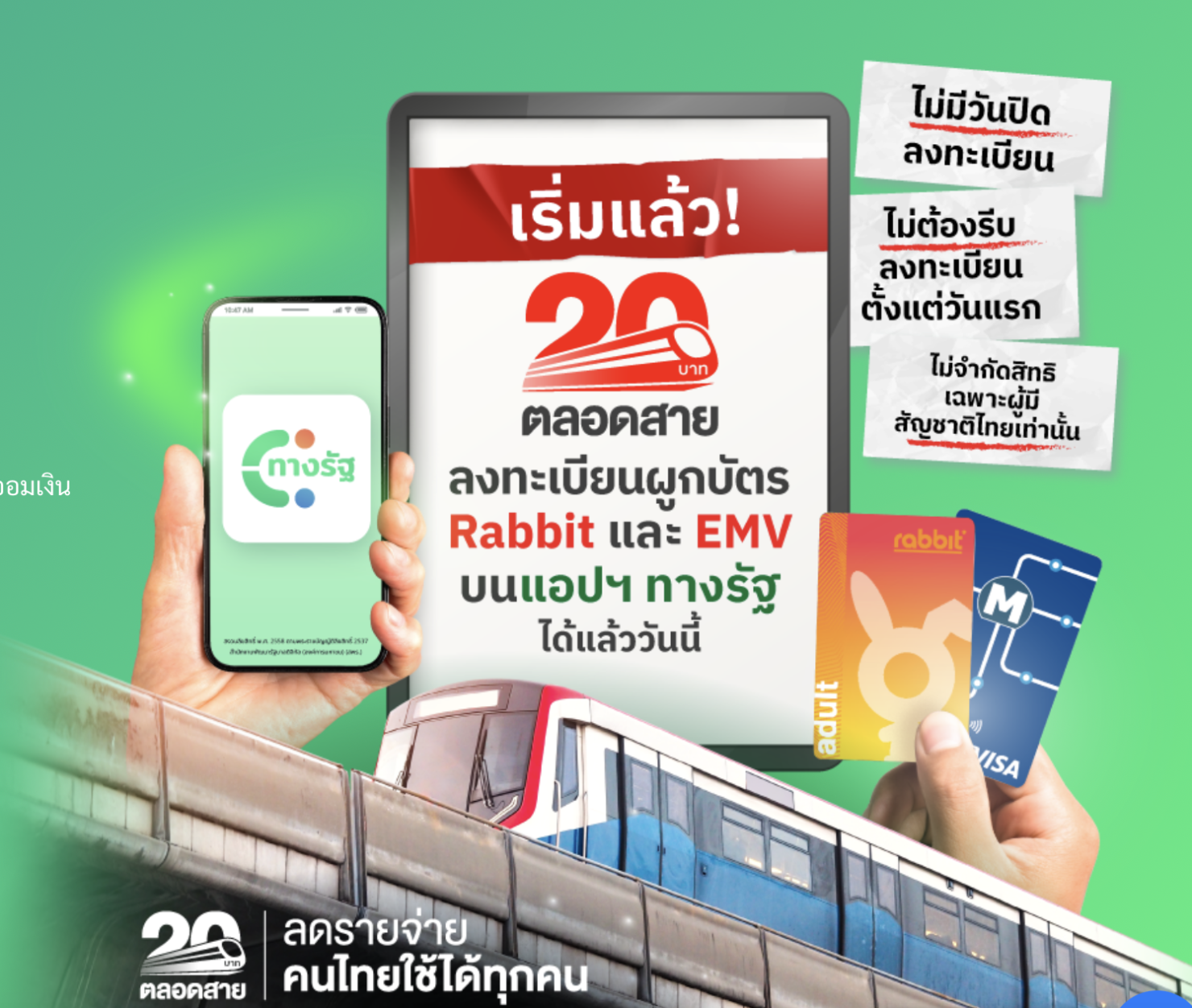 เลื่อนรถไฟฟ้า 20 บาทตลอดสาย ไม่ทัน 1 ต.ค.68 เพราะประชุมสภาล่ม
