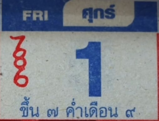 เลขเด็ดหลวงปู่สรวง 1 8 68