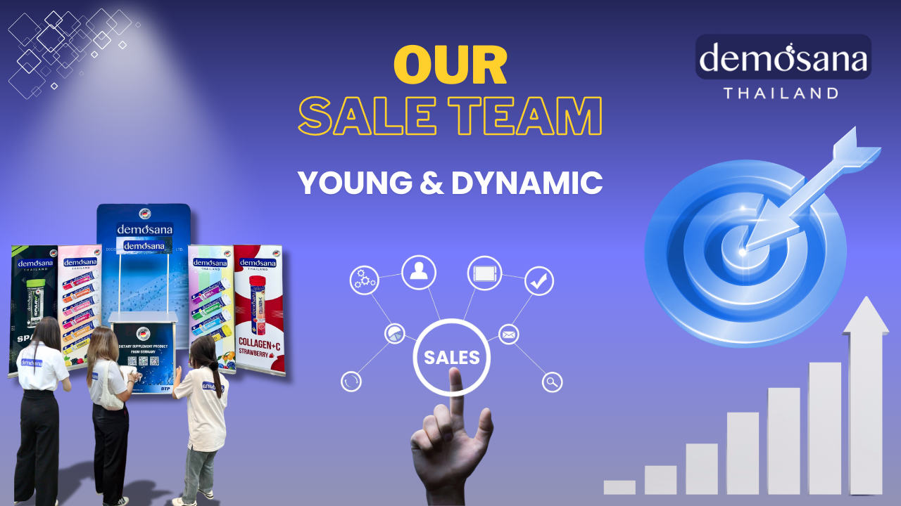 ดีโมซานา (Demosana) เสริมศักยภาพทีมขาย เผยวิสัยทัศน์สู่ก้าวต่อไป มุ่งสร้างพันธมิตร พร้อมขับเคลื่อนการเติบโตอย่างยั่งยืน