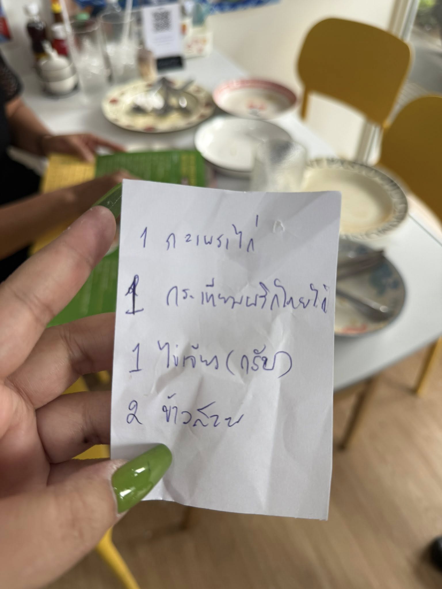 รายการอาหารที่ชาวต่างชาติเข้ามากิน