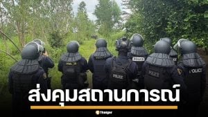 ไทยส่งกำลัง คฝ.คุมม็อบเขมร ซ้ำขนคนเพิ่ม ปิดถนนร่วมประท้วง
