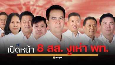 เช็กลิสต์ 8 สส.งูเห่าพรรคเพื่อไทย กลุ่มศักดิ์ดา ที่สวนมติพรรค ร่วมลงชื่อเสนอ อนุทิน ชาญวีรกูล เป็นนายกรัฐมนตรีคนที่ 32 มีใครบ้างจากจังหวัดไหน