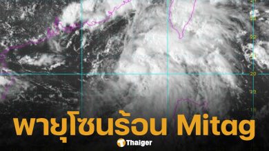 กรมอุตุฯ ประกาศเตือน พายุโซนร้อน ลูกใหม่ จ่อถล่มฮ่องกง ไทยรับอิทธิพลเต็มๆ