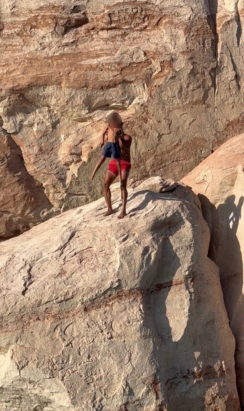 พ่อแจงปมคลิปโยนลูกลงหน้าผา