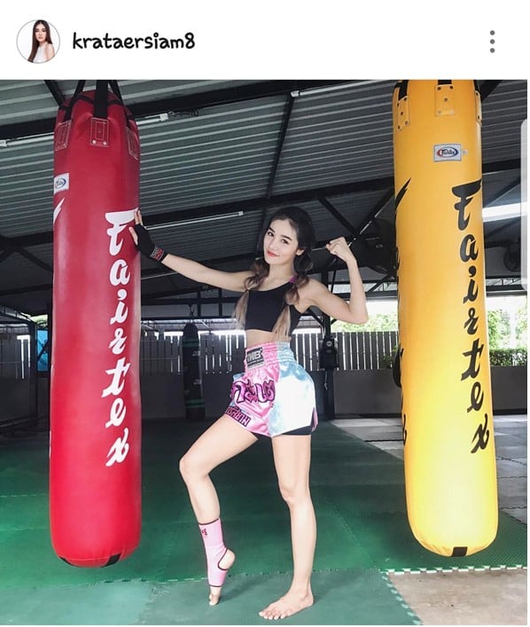 ig @kraraersiam8 ภาพ นักมวย กระแต
