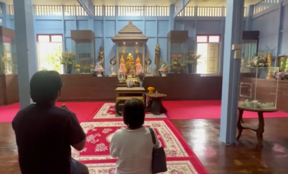 ชาวบ้านให้สัมภาษณ์กับสื่อถึงสาเหตุต้องการมาพิสูจน์ พระอุเชนทร์ มากราบพระอุเชนทร์ ยังอยู่ที่วัดสวนขันหรือไม่
