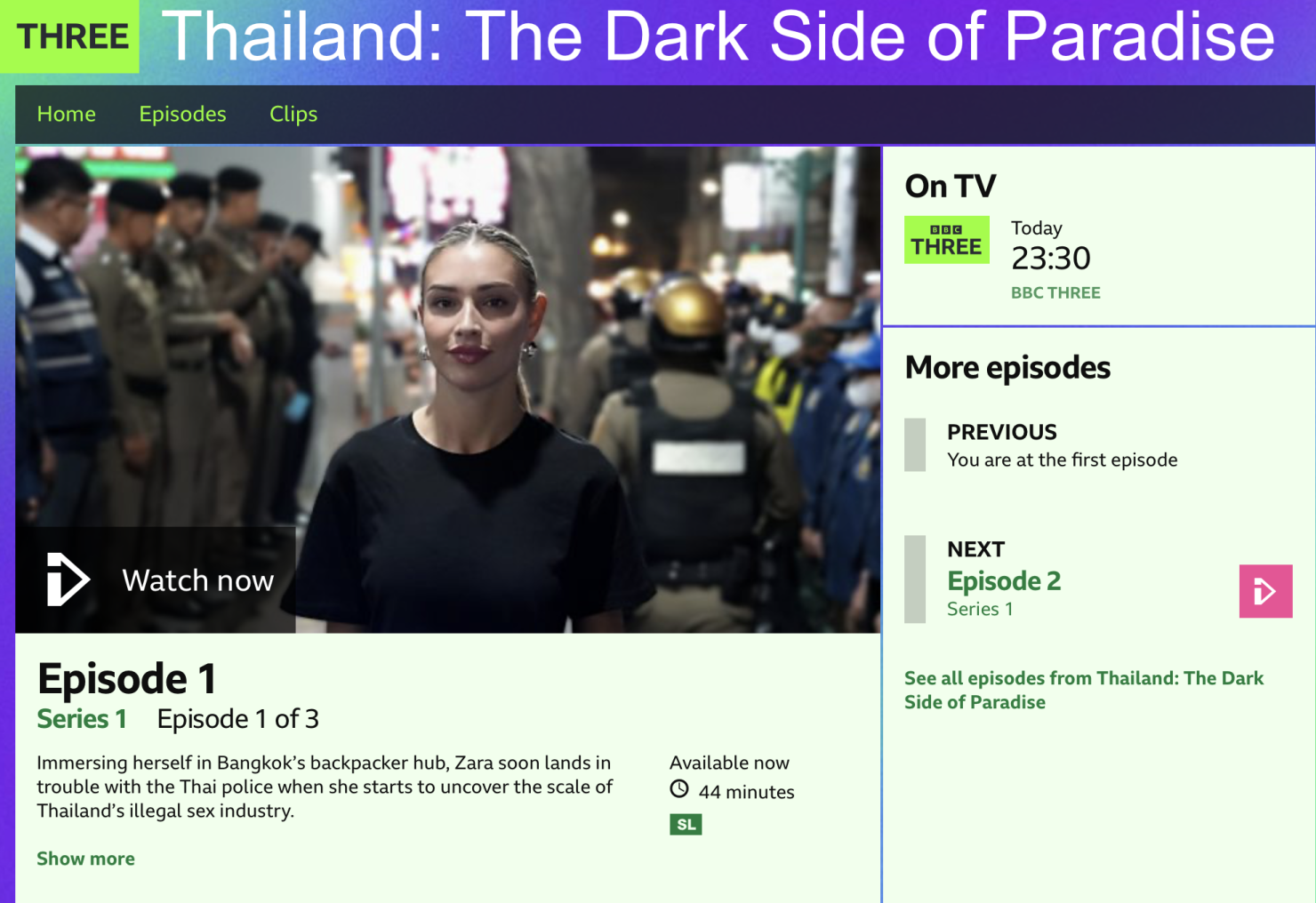 BBC อัปโหลดสารคดี แฉด้านมืดประเทศไทย มีใช้ชมออนไลน์ 3 ตอน