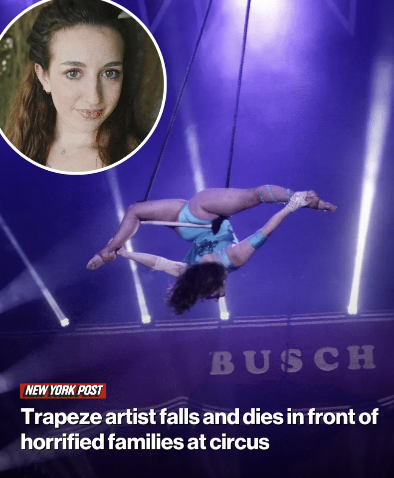 "มารินา บี" นักแสดงชาวสเปนวัย 27 ปี ร่วงกระแทกพื้นระหว่างแสดงกายกรรมที่เยอรมนี ไม่ได้ใช้เชือกนิรภัย ผู้ชมกรีดร้องระงม พ่อแม่รีบปิดตาบุตรหลาน