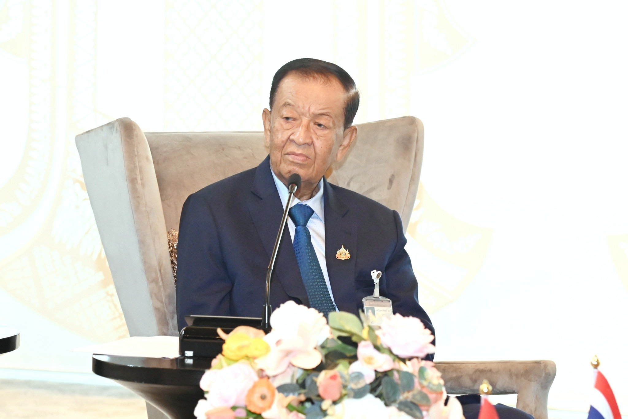 นายวันมูหะมัดนอร์ มะทา ประธานสภาผู้แทนราษฎร